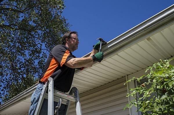 signs of needing gutter repair include sagging, leaking, or overflowing gutters